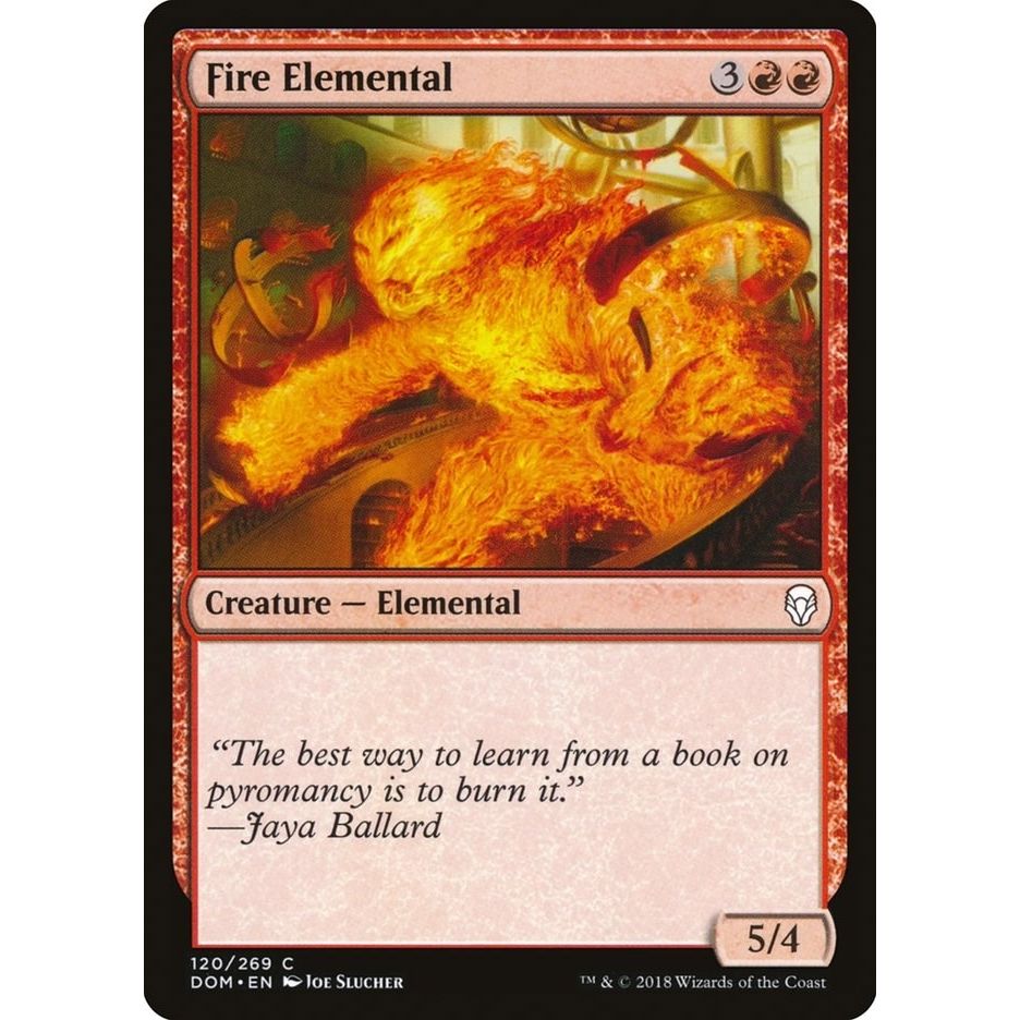 Image for Fire Elemental (120) (DOM) - Magic: The Gathering