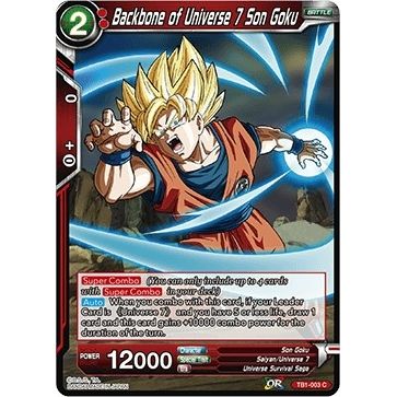 Image for Backbone of Universe 7 Son Goku (TB1-003) (DBS-TB01) - Dragon Ball Super: Masters
