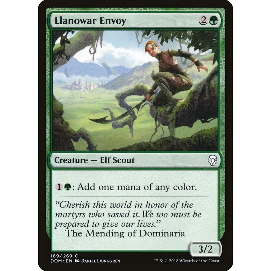 Image for Llanowar Envoy (169) (DOM) - Magic: The Gathering