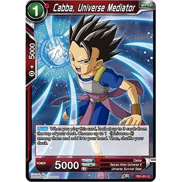 Image for Cabba, Universe Mediator (TB1-011) (DBS-TB01) - Dragon Ball Super: Masters