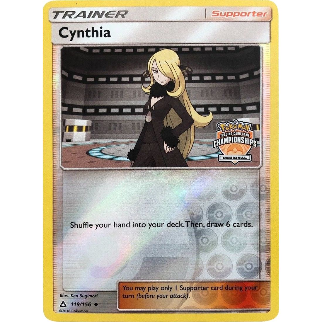 Image for Cynthia - 119/156 (Regional Championships) (119/156) (PR) - Pokemon