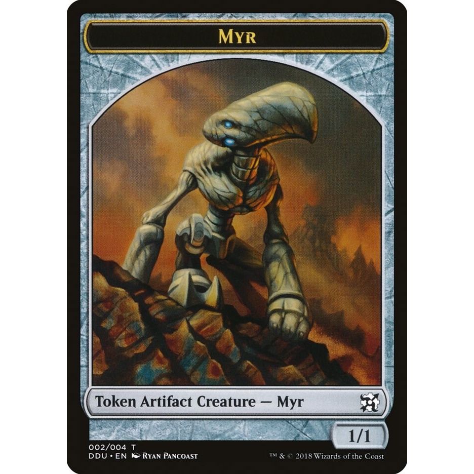 Image for Myr Token (2) (DDU) - Magic: The Gathering