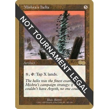 Image for Mishra's Helix - 1999 Kai Budde (USG) (WCD) - Magic: The Gathering