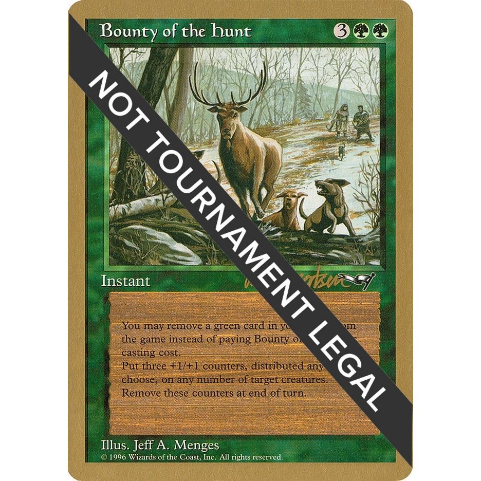 Image for Bounty of the Hunt - 1997 Svend Geertsen (ALL) (SB) (WCD) - Magic: The Gathering