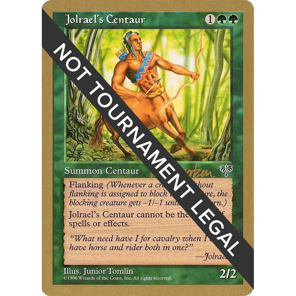 Image for Jolrael's Centaur - 1997 Svend Geertsen (MIR) (WCD) - Magic: The Gathering