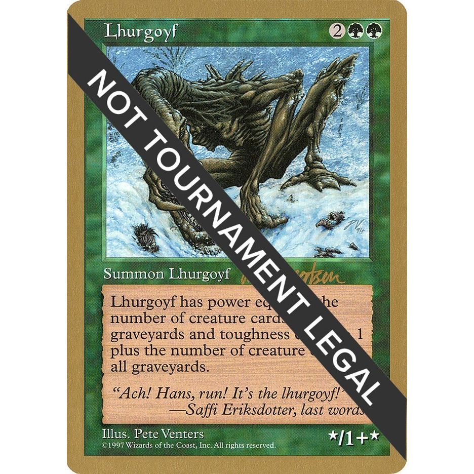 Image for Lhurgoyf - 1997 Svend Geertsen (5ED) (WCD) - Magic: The Gathering
