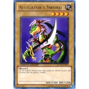 Image for Alligator's Sword (WCPP-EN007) (WCPP) - YuGiOh