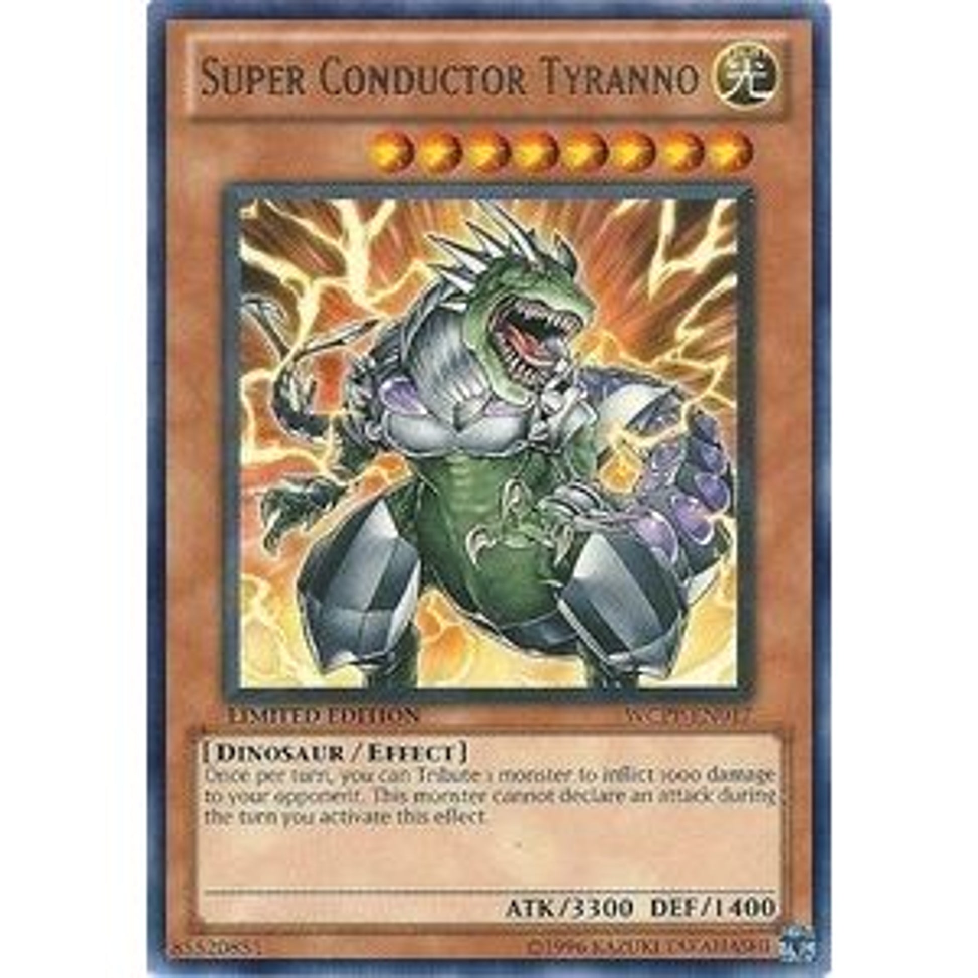 Image for Super Conductor Tyranno (WCPP-EN017) (WCPP) - YuGiOh