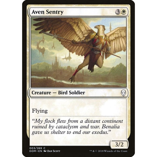 Image for Aven Sentry (3) (DOM) - Magic: The Gathering