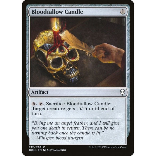 Image for Bloodtallow Candle (212) (DOM) - Magic: The Gathering