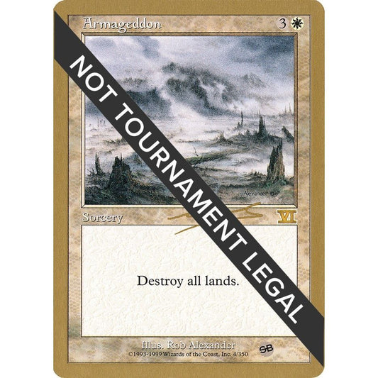 Image for Armageddon - 2000 Nicolas Labarre (6ED) (SB) (WCD) - Magic: The Gathering