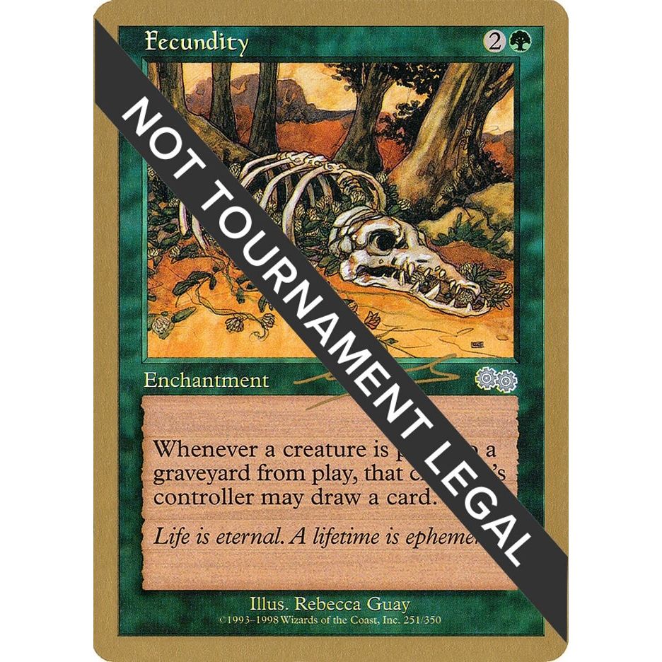 Image for Fecundity - 2000 Nicolas Labarre (USG) (WCD) - Magic: The Gathering