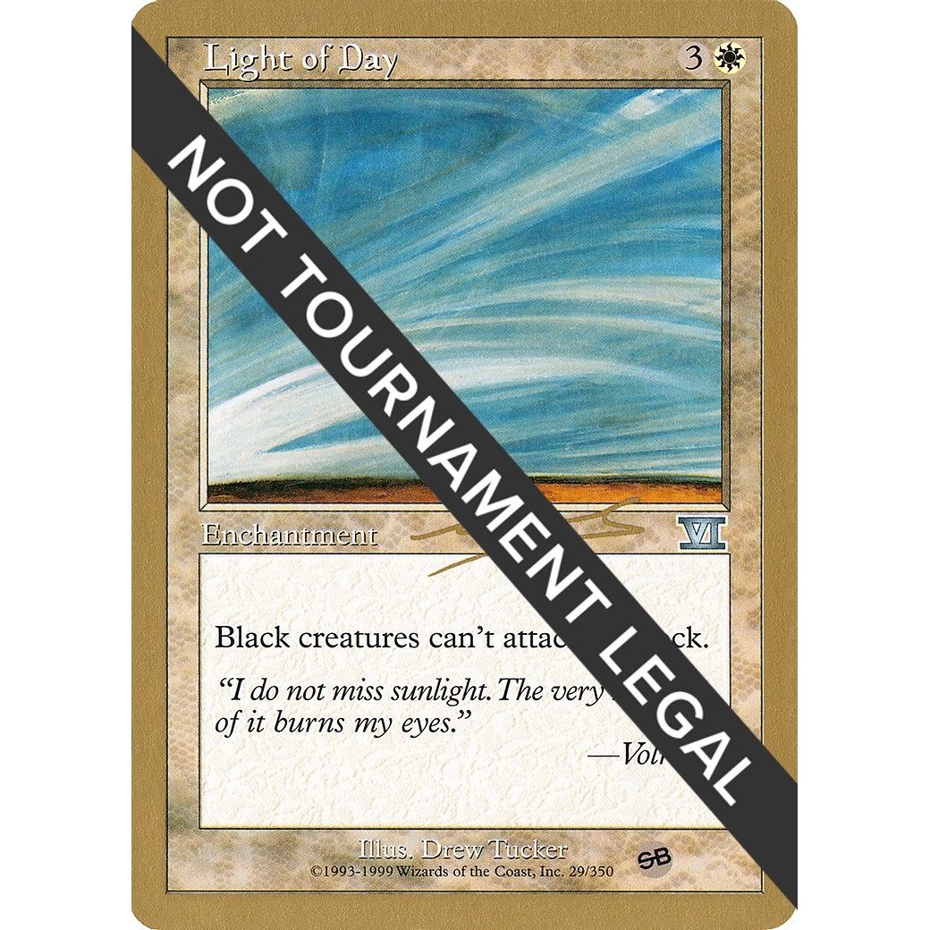 Image for Light of Day - 2000 Nicolas Labarre (6ED) (SB) (WCD) - Magic: The Gathering
