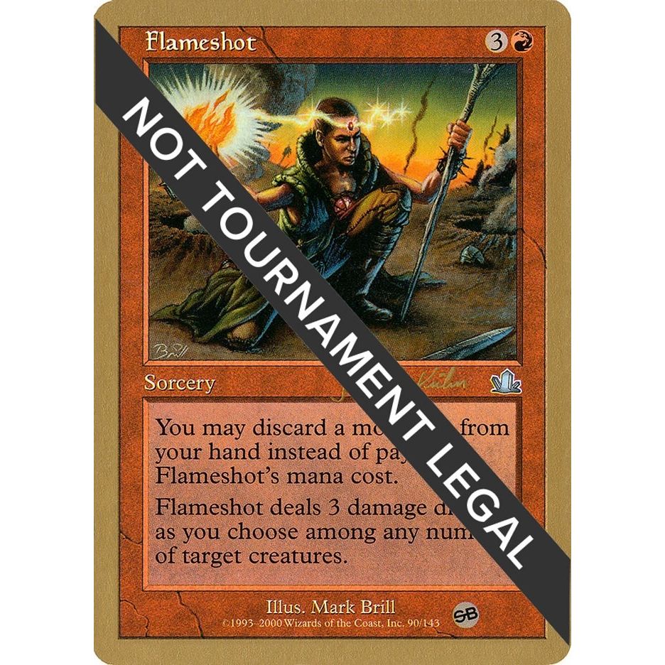 Image for Flameshot - 2000 Janosch Kuhn (PCY) (SB) (WCD) - Magic: The Gathering