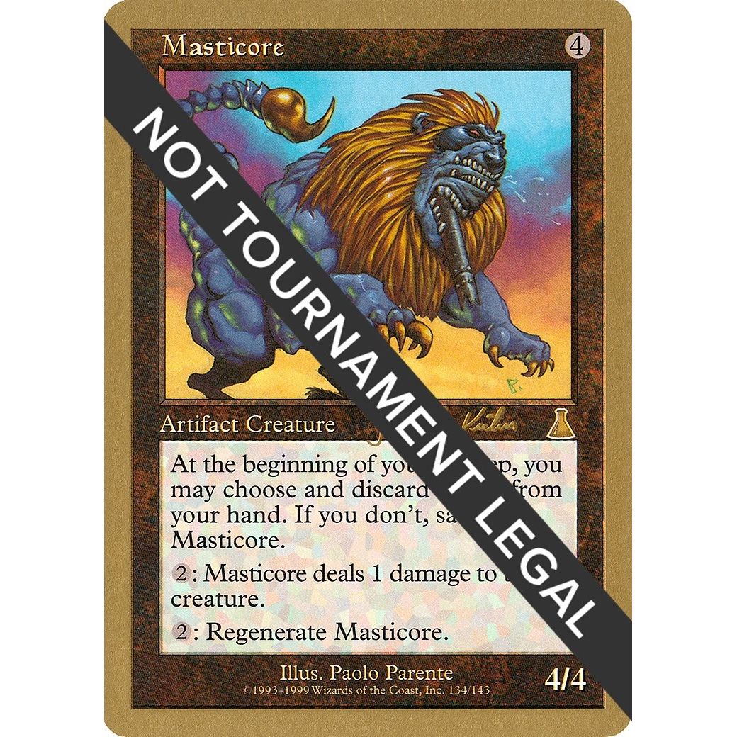 Image for Masticore - 2000 Janosch Kuhn (UDS) (WCD) - Magic: The Gathering