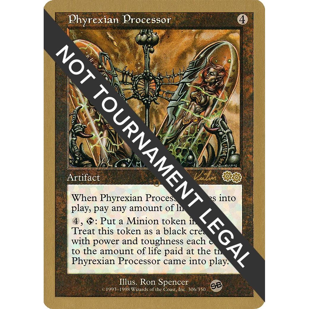 Image for Phyrexian Processor - 2000 Janosch Kuhn (USG) (SB) (WCD) - Magic: The Gathering