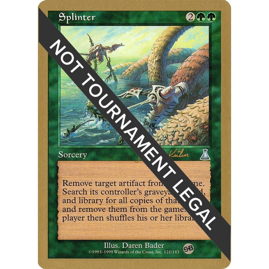 Image for Splinter - 2000 Janosch Kuhn (UDS) (SB) (WCD) - Magic: The Gathering