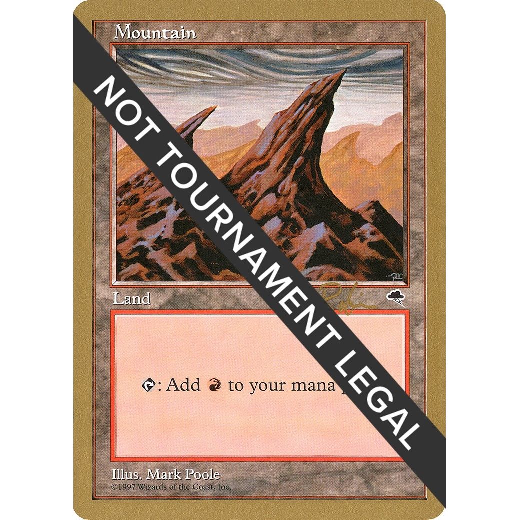 Image for Mountain (Right) - 1998 Ben Rubin (TMP) (WCD) - Magic: The Gathering