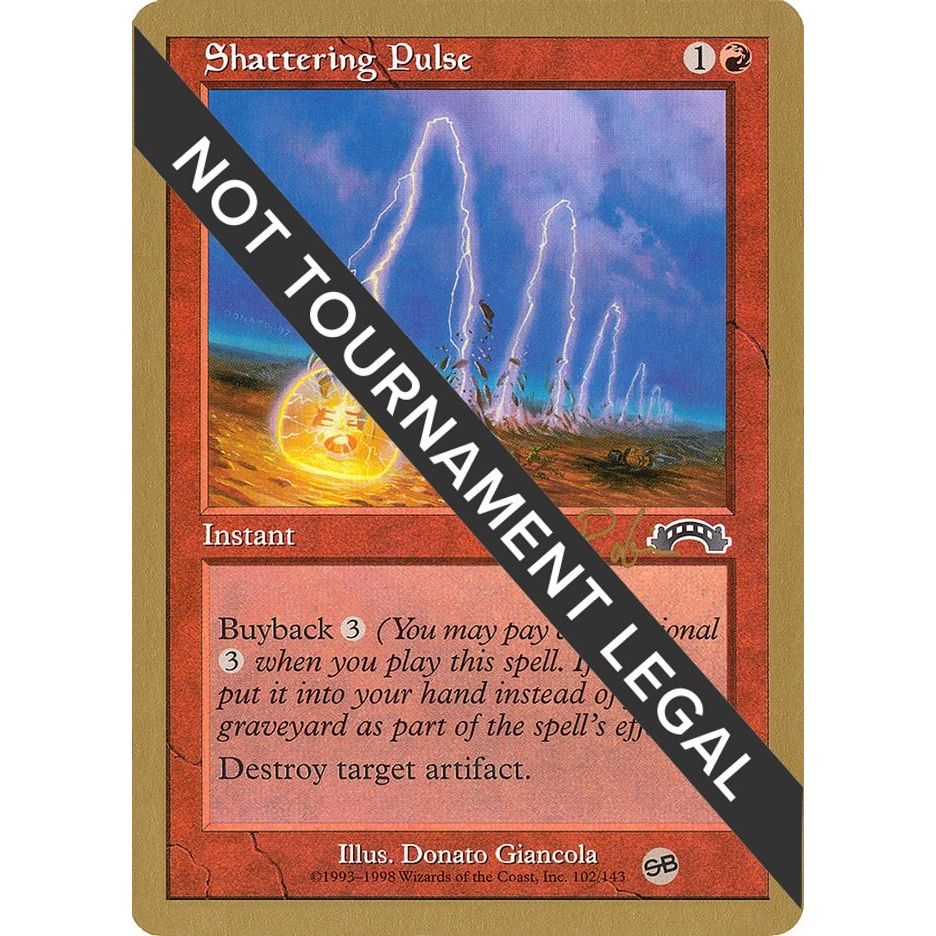 Image for Shattering Pulse - 1998 Ben Rubin (EXO) (SB) (WCD) - Magic: The Gathering
