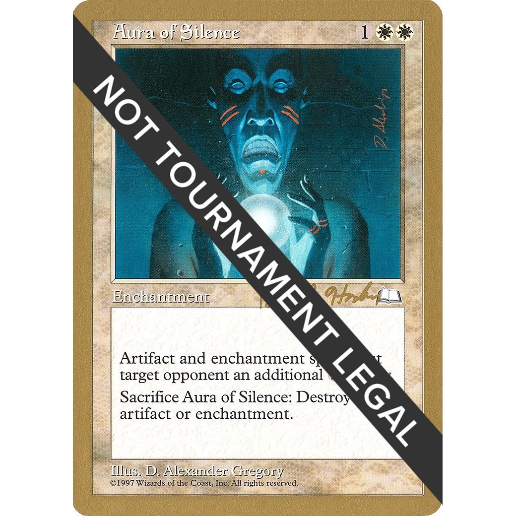 Image for Aura of Silence - 1998 Brian Hacker (WTH) (WCD) - Magic: The Gathering