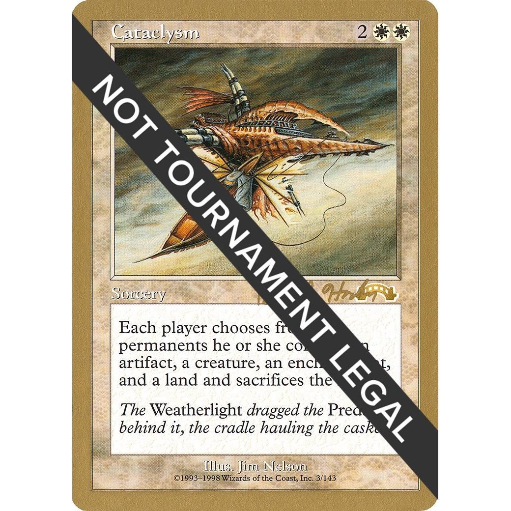 Image for Cataclysm - 1998 Brian Hacker (EXO) (WCD) - Magic: The Gathering