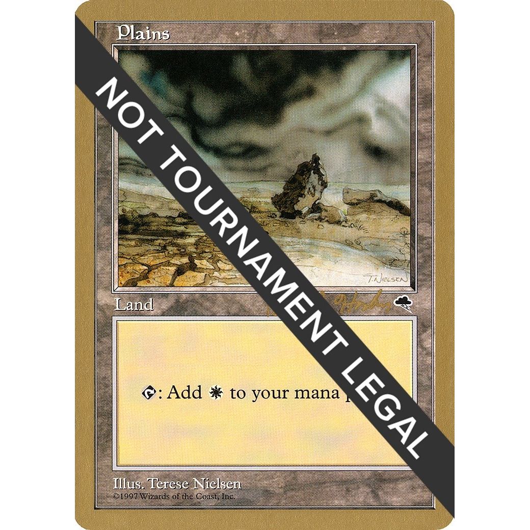 Image for Plains (Rocks) - 1998 Brian Hacker (TMP) (WCD) - Magic: The Gathering