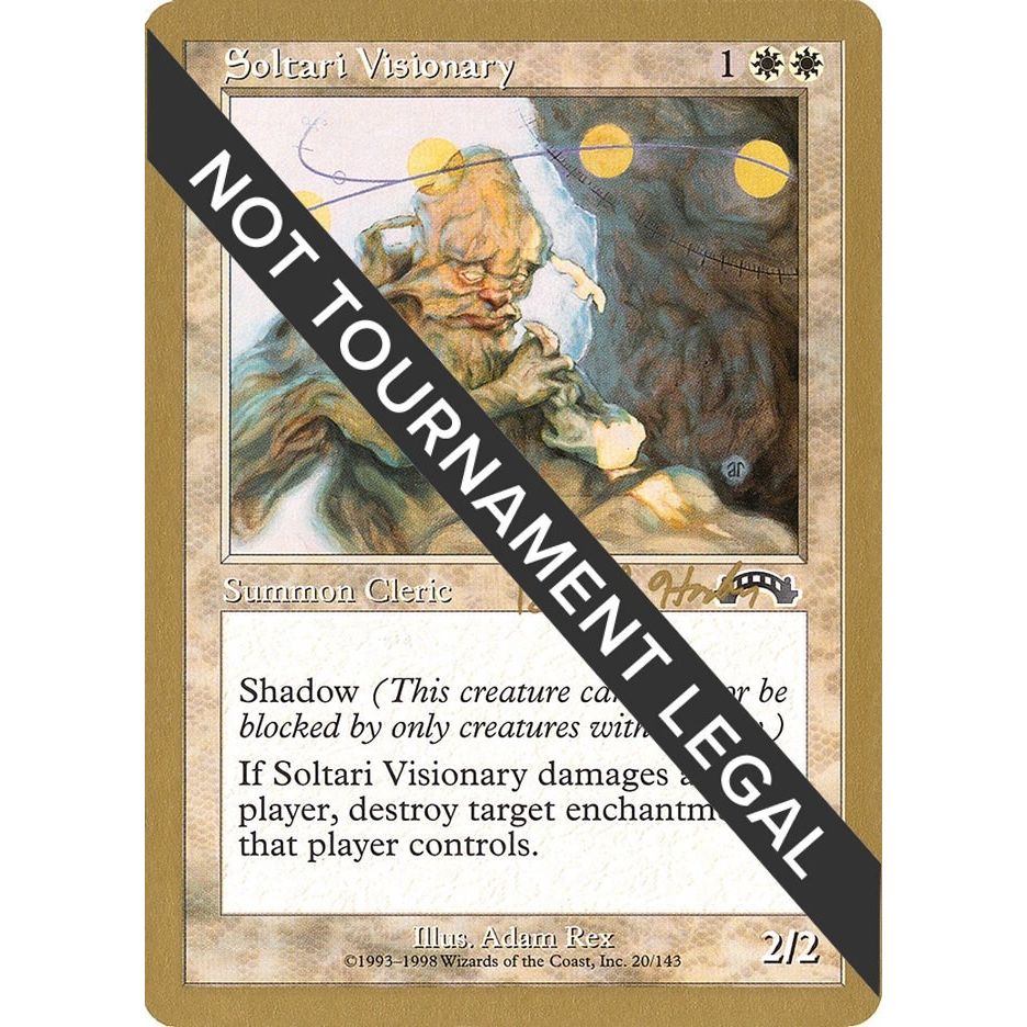 Image for Soltari Visionary - 1998 Brian Hacker (EXO) (WCD) - Magic: The Gathering
