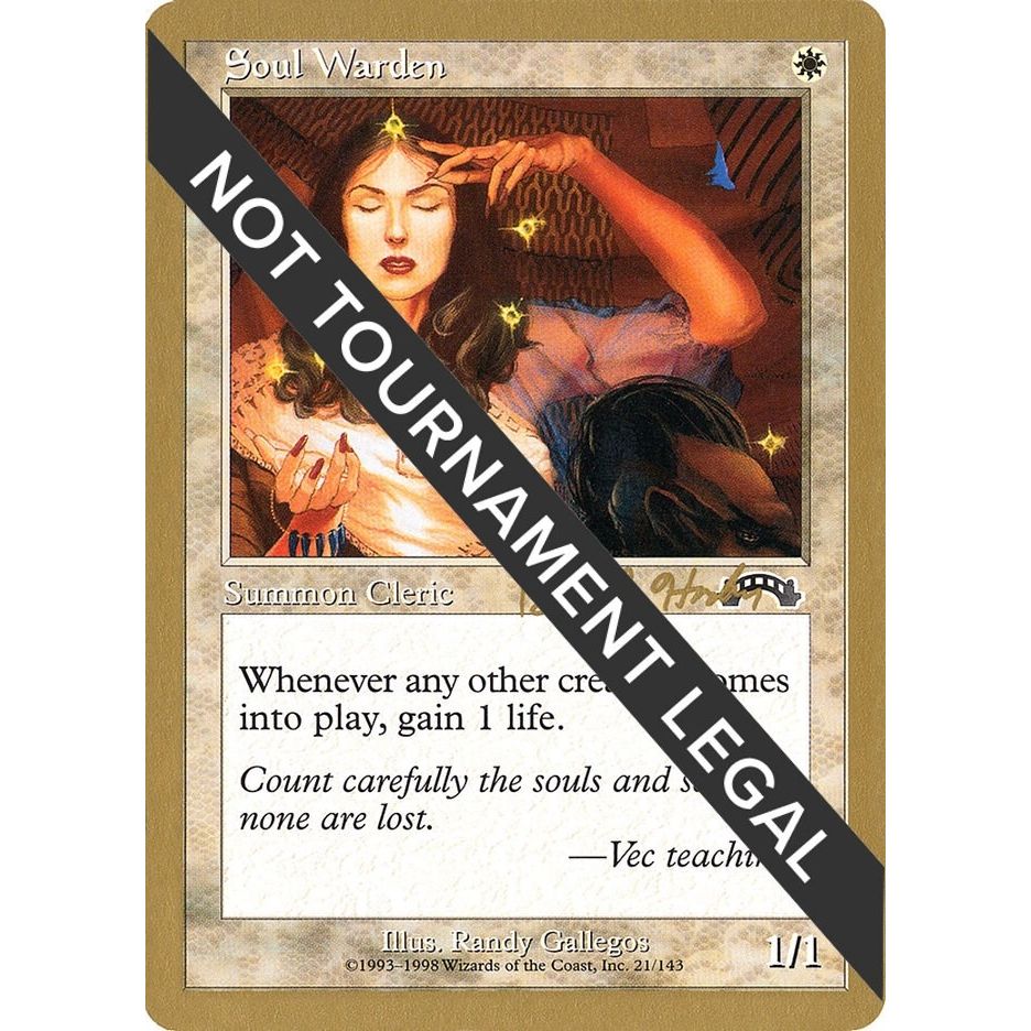 Image for Soul Warden - 1998 Brian Hacker (EXO) (WCD) - Magic: The Gathering