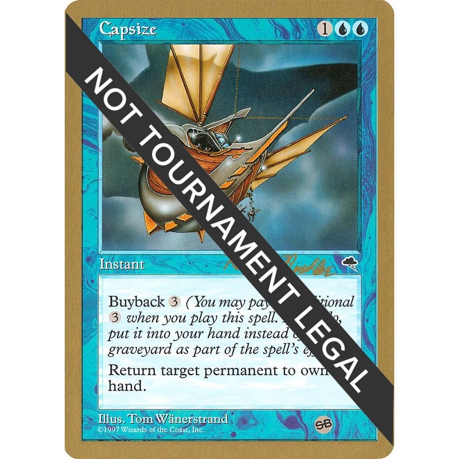 Image for Capsize - 1998 Randy Buehler (TMP) (SB) (WCD) - Magic: The Gathering