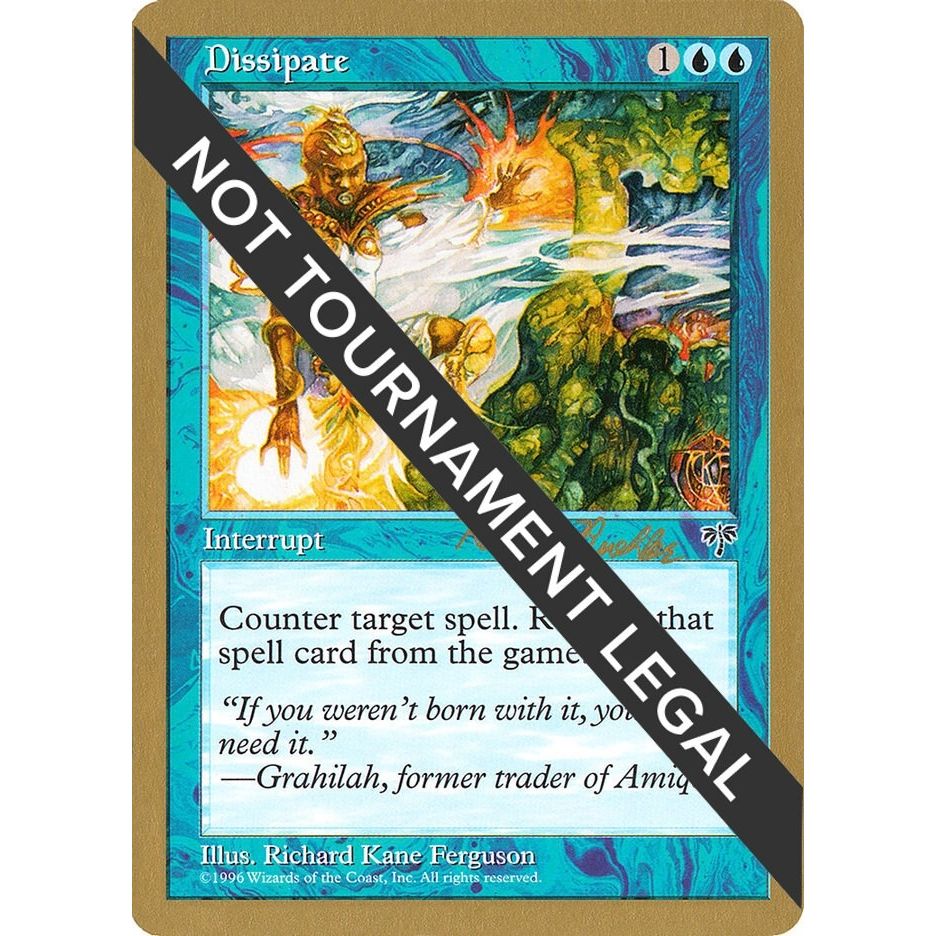 Image for Dissipate - 1998 Randy Buehler (MIR) (WCD) - Magic: The Gathering