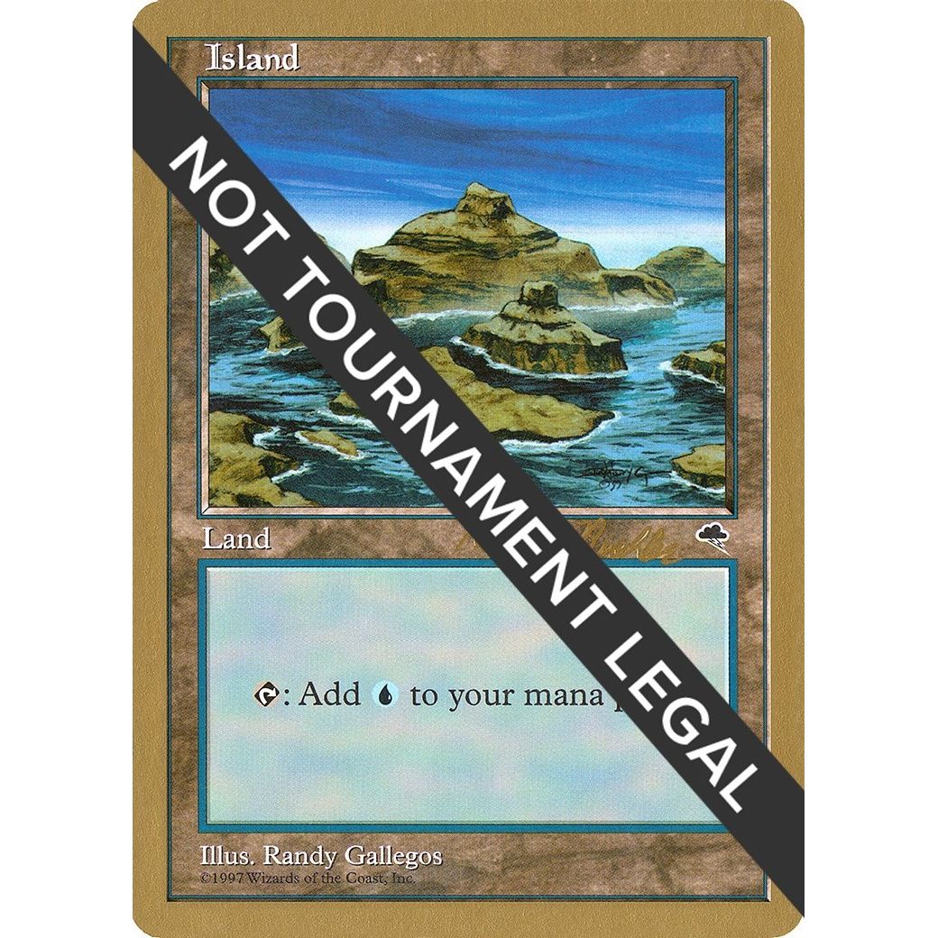 Image for Island (Inlet) - 1998 Randy Buehler (TMP) (WCD) - Magic: The Gathering