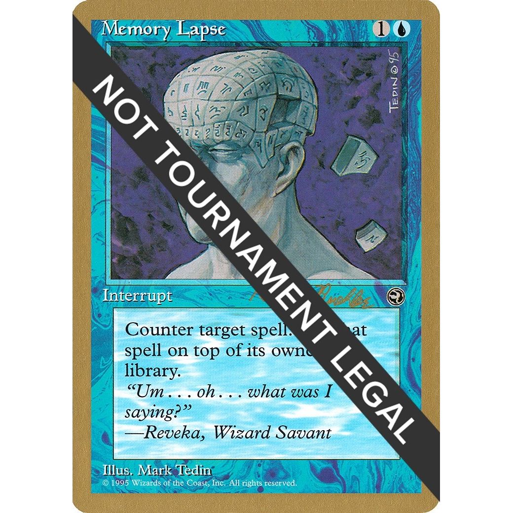 Image for Memory Lapse - 1998 Randy Buehler (HML) (WCD) - Magic: The Gathering