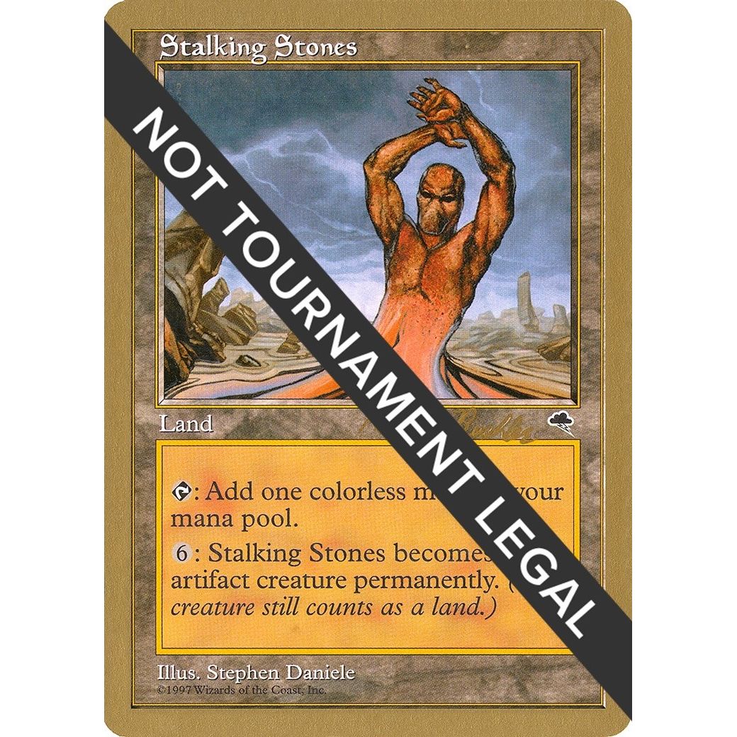 Image for Stalking Stones - 1998 Randy Buehler (TMP) (WCD) - Magic: The Gathering
