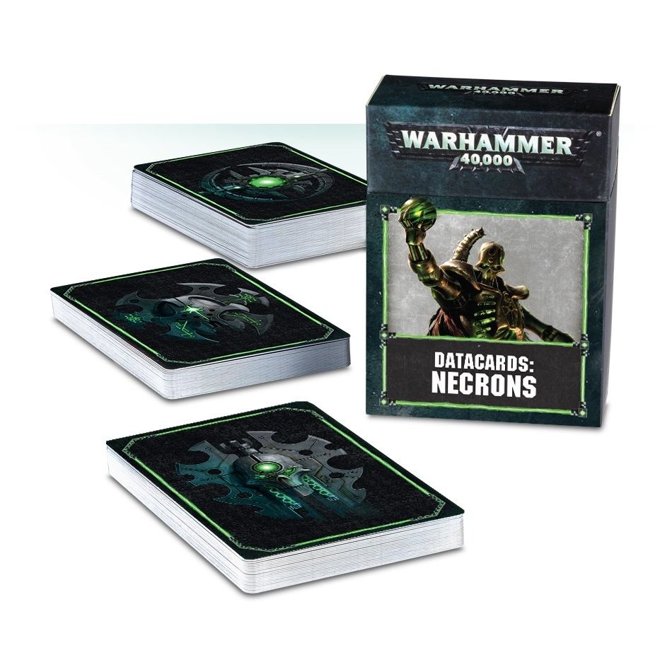 Image for Warhammer: 40K - Datacards: Necrons - Warhammer Game Accessories