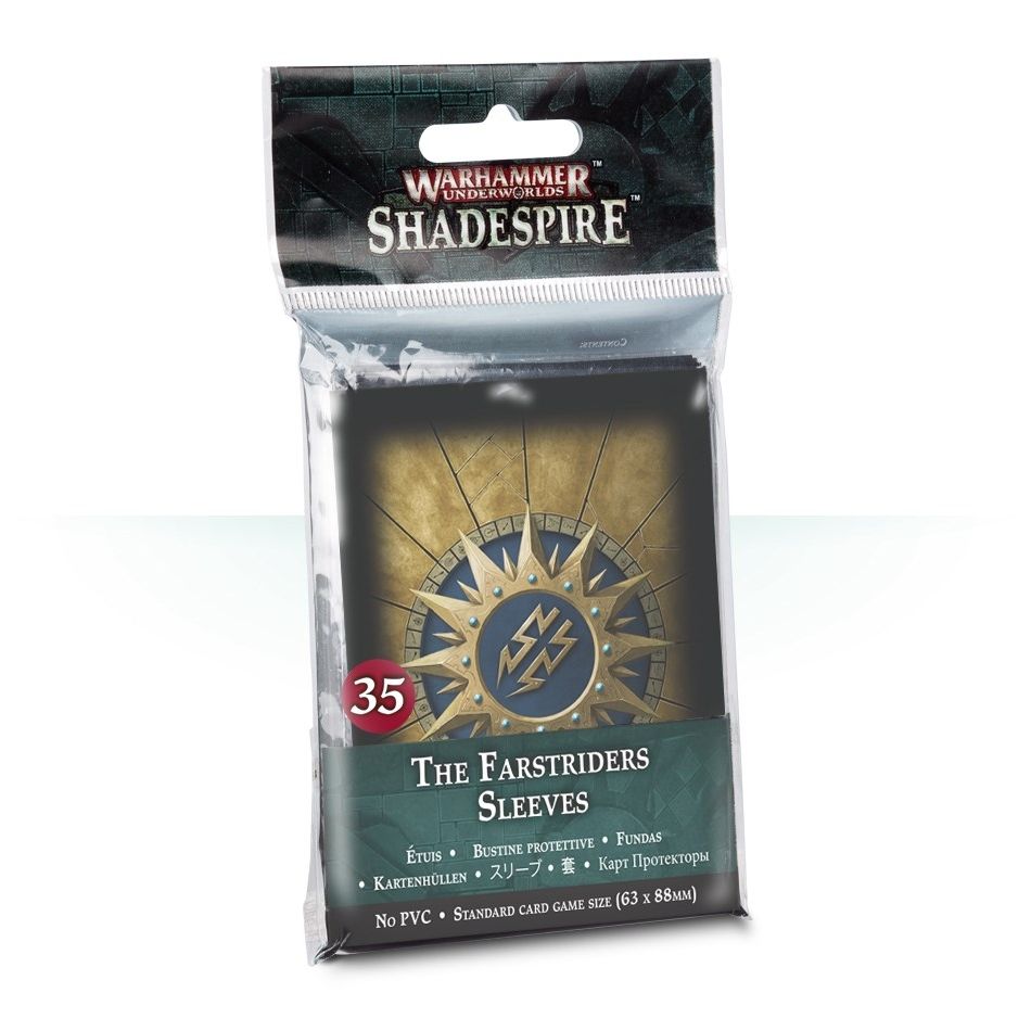 Image for Warhammer: Underworlds - Shadespire: The Farstriders Sleeves (35-Pack) - Warhammer Game Accessories