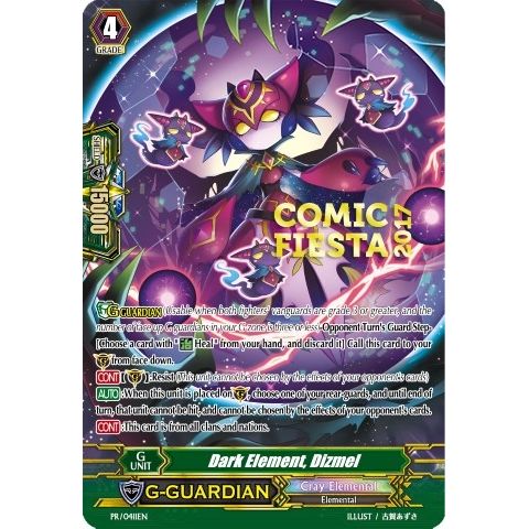 Image for Dark Element, Dizmel (PR/0411EN) (PR) - Cardfight Vanguard