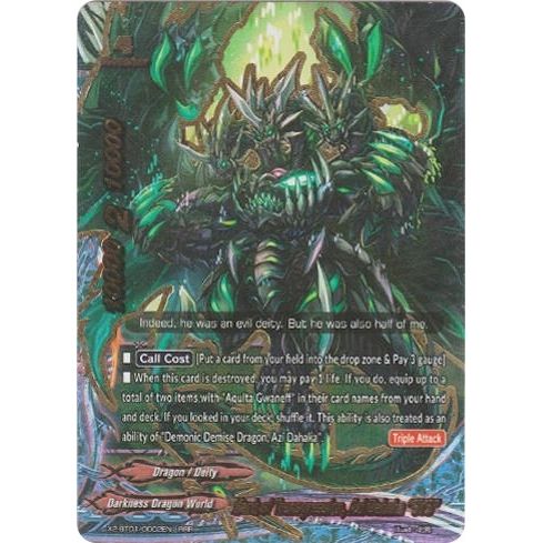 Image for Mark of Transgression, Azi Dahaka "SYS" (X2-BT01/0002EN) (X2BT01) - Future Card BuddyFight