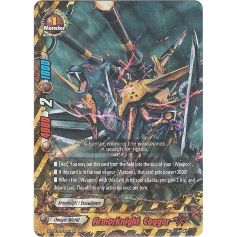 Image for Armorknight Cougar "A" (X2-BT01/0011EN) (X2BT01) - Future Card BuddyFight