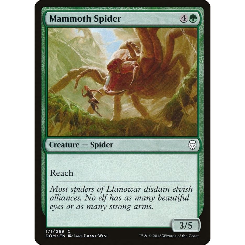 Image for Mammoth Spider (171) (DOM) - Magic: The Gathering