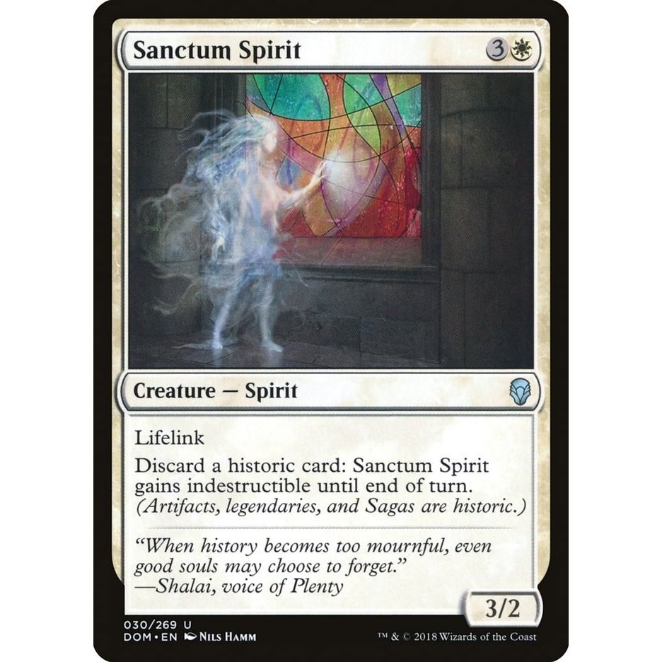 Image for Sanctum Spirit (30) (DOM) - Magic: The Gathering