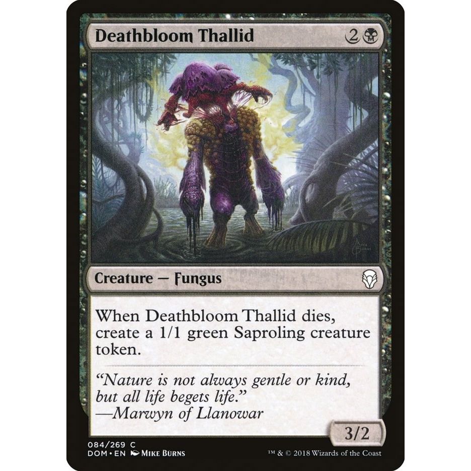 Image for Deathbloom Thallid (84) (DOM) - Magic: The Gathering