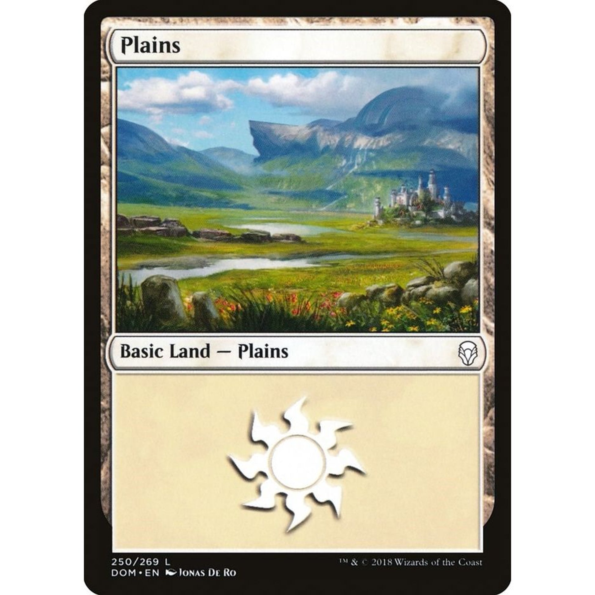 Image for Plains (250) (250) (DOM) - Magic: The Gathering