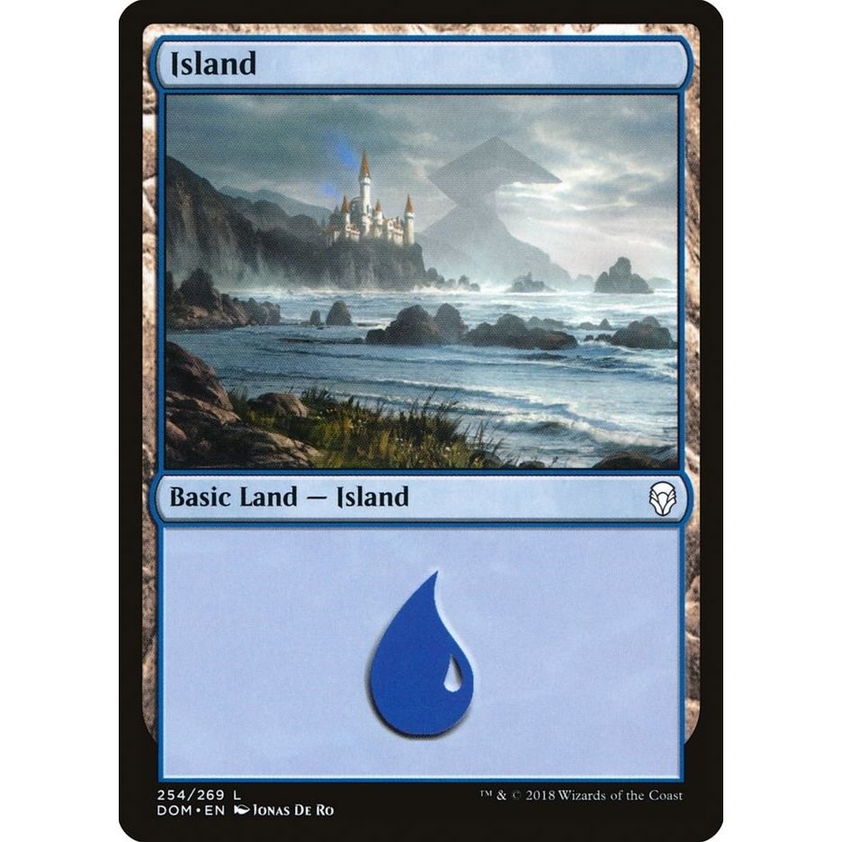 Image for Island (254) (254) (DOM) - Magic: The Gathering
