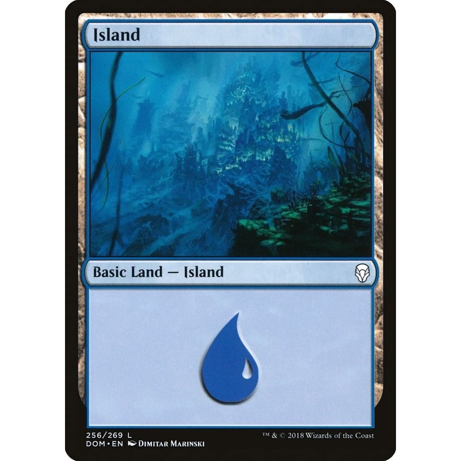Image for Island (256) (256) (DOM) - Magic: The Gathering