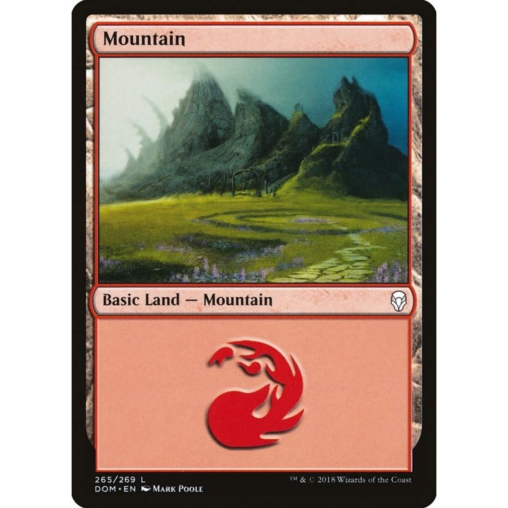 Image for Mountain (265) (265) (DOM) - Magic: The Gathering