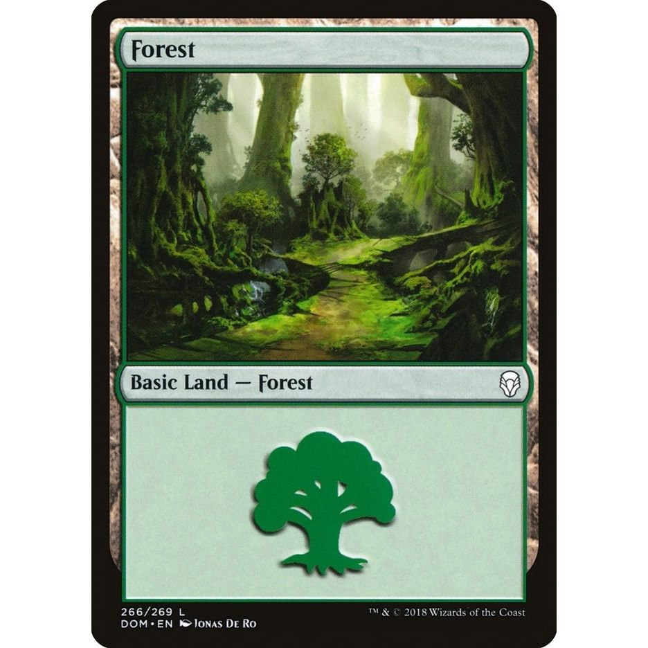 Image for Forest (266) (266) (DOM) - Magic: The Gathering