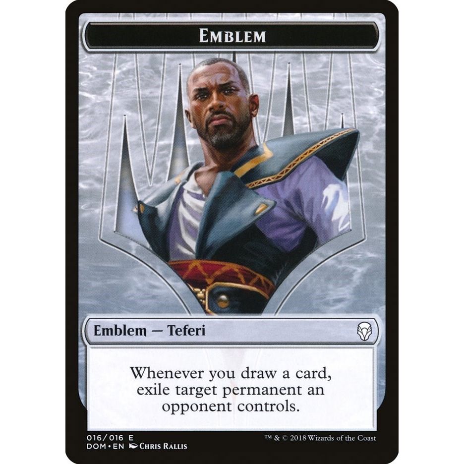 Image for Emblem - Teferi, Hero of Dominaria (16) (DOM) - Magic: The Gathering