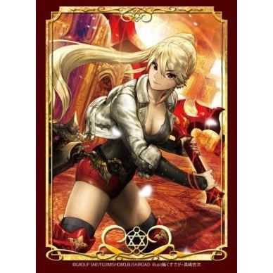 Image for Bushiroad Visual Sleeve Collection Vol.4: Monster Collection TCG - Demonic Sword Princess, Dragee (60-Pack) - Card Sleeves