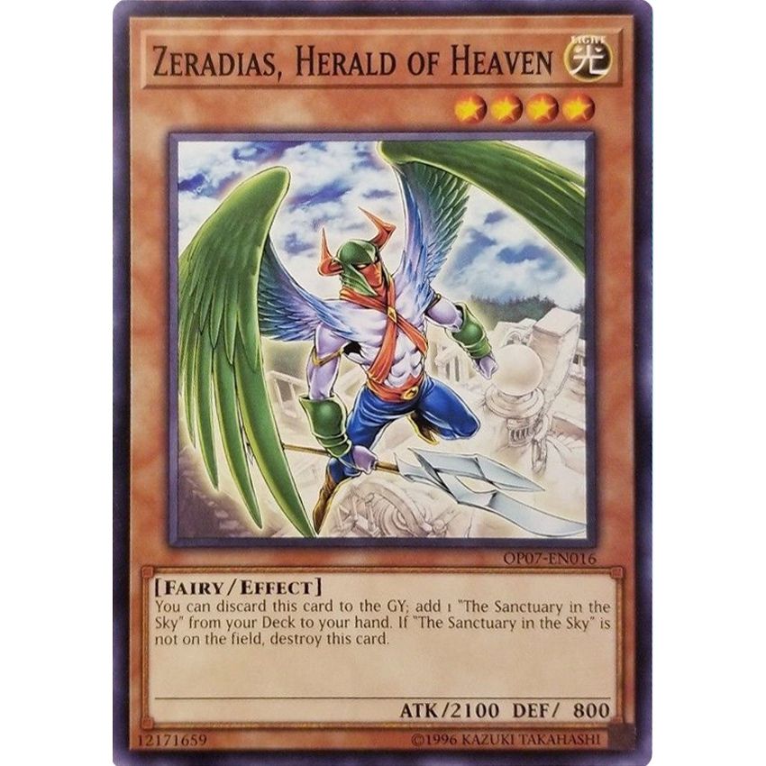 Image for Zeradias, Herald of Heaven (OP07-EN016) (OP07) - YuGiOh