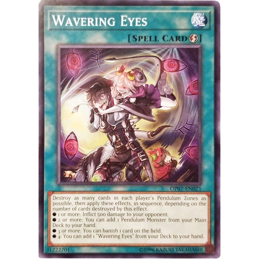 Image for Wavering Eyes (OP07-EN021) (OP07) - YuGiOh